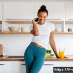 소변 배출 장애로 인한 잔뇨감 해결법 - **Prompt 1: The Subtle Questioning**
    "A candid medium shot of an adult woman in her late 30s to ...